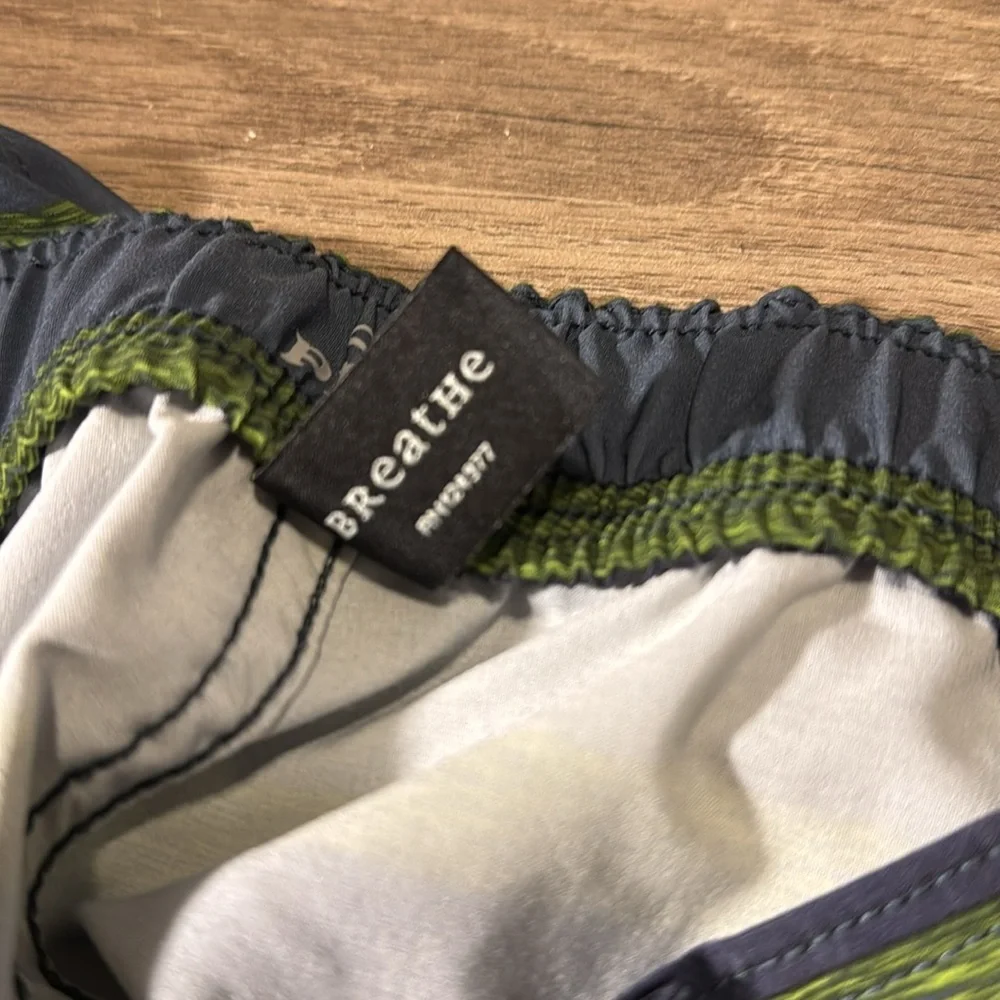 Prana shorts‎ Prana breathe shorts men’s size 28 Blue and Green Board Shorts